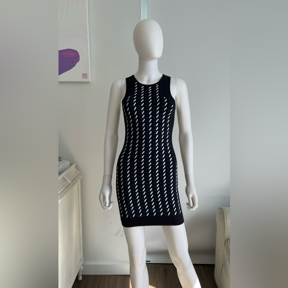 Opening Ceremony bodycon dark blue dress. Size Small.